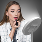 Spegel Glam | Sminkspegel med LED-belysning (USB uppladdningsbar)