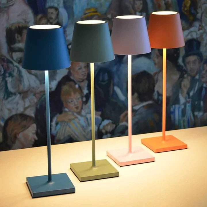 NordicLight - Trådlös uppladdningsbar bordslampa