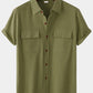 Cornelis | Kortärmad bomullskjorta för män